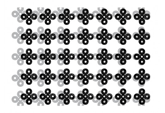 Christmas snow pattern